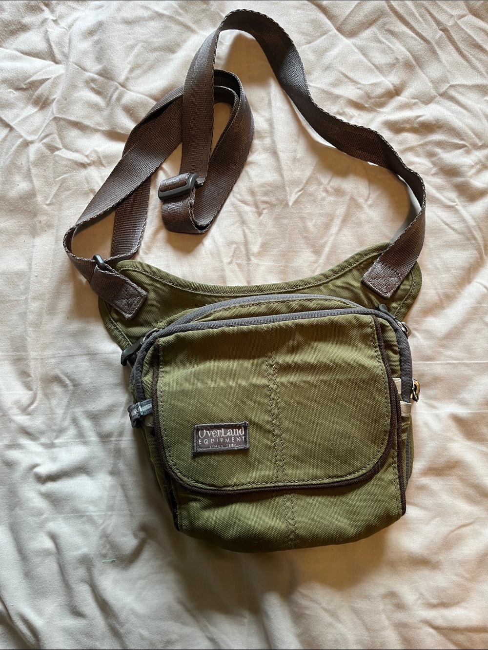Overland Equipment Olive Green Crossbody Bag for Women